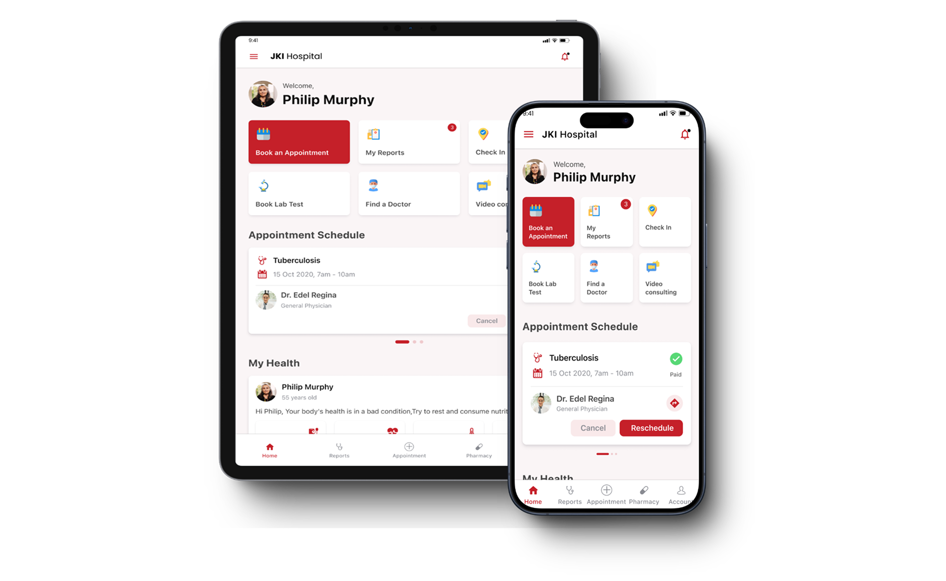JKI Hospital: An App that Provides Comprehensive Healthcare Solutions.
